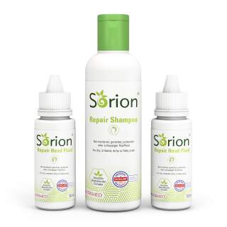 Sorion Shampoo & 2 x Sorion Head Fluid Set